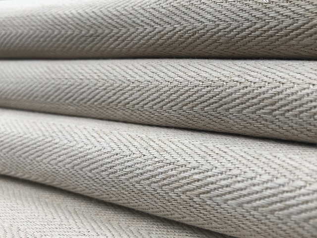 hemp herringbone fabric